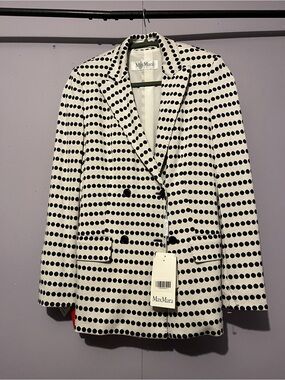 MaxMara Boyfriend Blazer Jersey Jacket